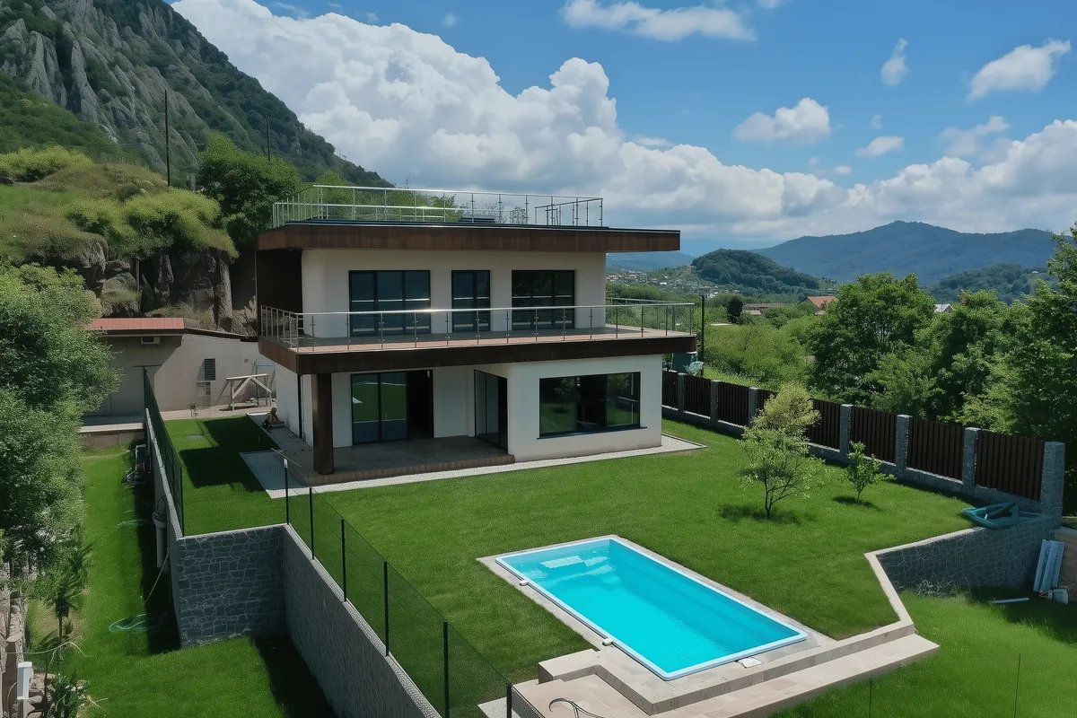 Композитный бассейн Laguna 6 — визуализация в Черноголовке