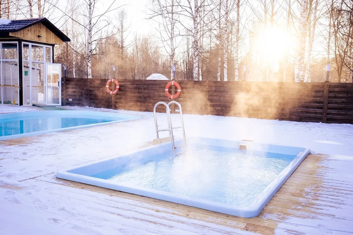 Композитный бассейн Laguna 4 — установка в Черноголовке