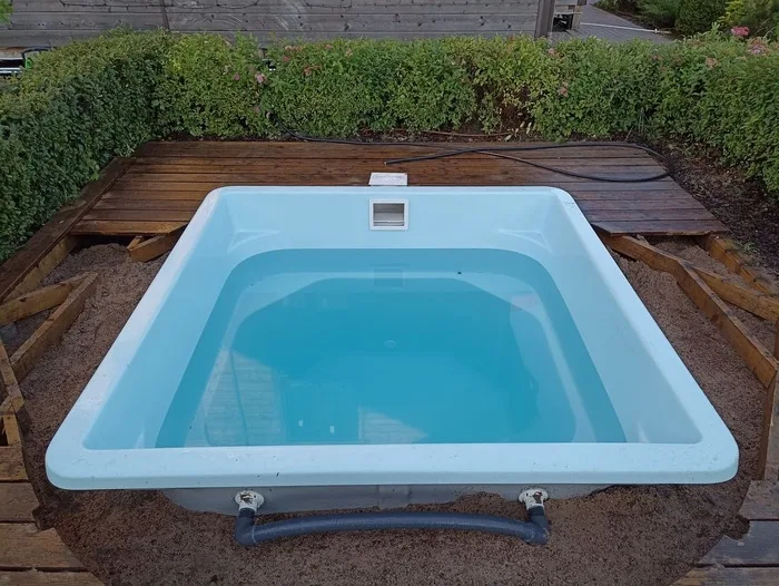 Композитная купель Laguna 2 — установка в Черноголовке