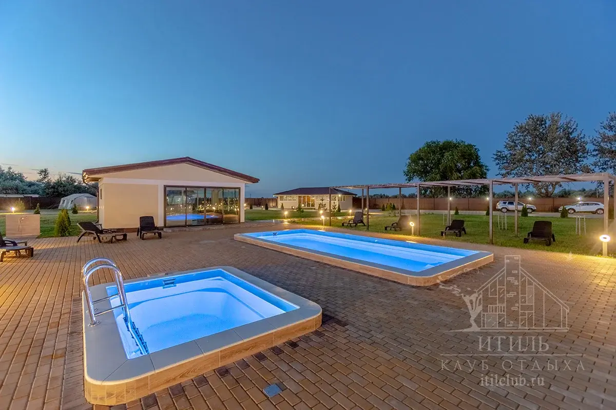 Композитная купель Laguna 3 — установка в Черноголовке